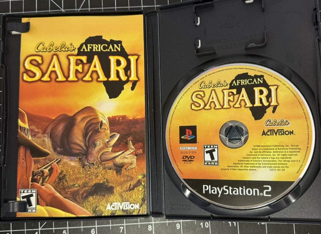 Cabela's African Safari (Sony PlayStation 2, 2006) PS2 Compete CIB