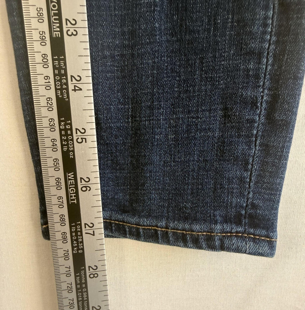 Lucky Brand Charlie Skinny Ankle Jeans Womens Size 4 Medium Wash Stretch