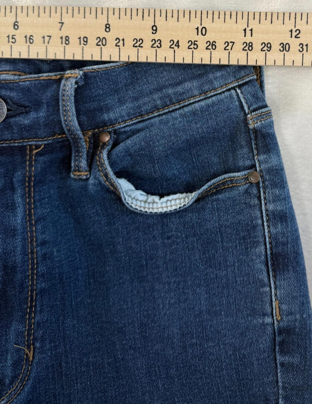PacSun Jeans Womens 23 Denim Jegging Super High Rise Stretch