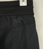 The North Face Shorts Womens Sz M Black Elastic Waist Pull on Pockets Hiking
