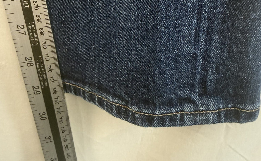 Lucky Brand 121 Heritage Slim Jeans Mens 31x32 Blue Denim Stretch