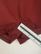 Gymshark Shorts Womens Medium Burgundy High Rise Athletic Stretch Workout