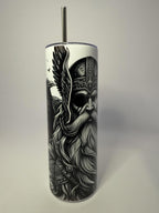 20 oz Odin Stainless Steel Tumbler with Lid, Straw
