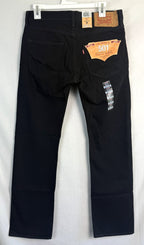 Levis Mens 501 Original Fit Jean 30x29 100% Cotton Button Fly - SameDay Shipping