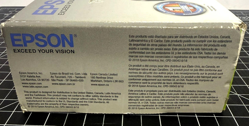 Unused Open Box Portable EPSON WorkForce ES-50 Color Document Scanner