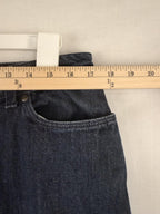LL Bean Denim Blue Jeans Womens 14 Petite Favorite Fit Curvy Stretch