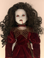 Countess Seraphina - OOAK Scary Creepy Doll 18" Hand Painted Horror Haunting Art