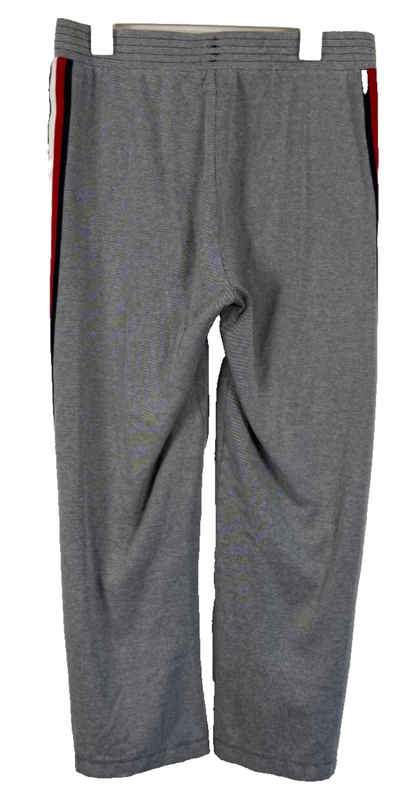 Tommy Hilfiger Sweatpants Womens Size Large Grey Stripes Comfortable
