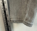 Lauren Ralph Lauren Womens Jeans Size 12 Short Gray Denim Straight Leg High Rise