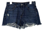 American Eagle Shorts Womens 8 Blue Jean Cutoff Tomgirl Distressed