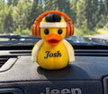 3d Printed Gym Bro Duck - Personalized - 2 1/5 Inch Tall