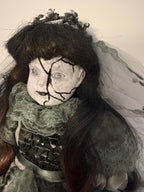 Meet Elara - OOAK Scary Creepy Doll 20" Hand Painted Horror Haunting Art