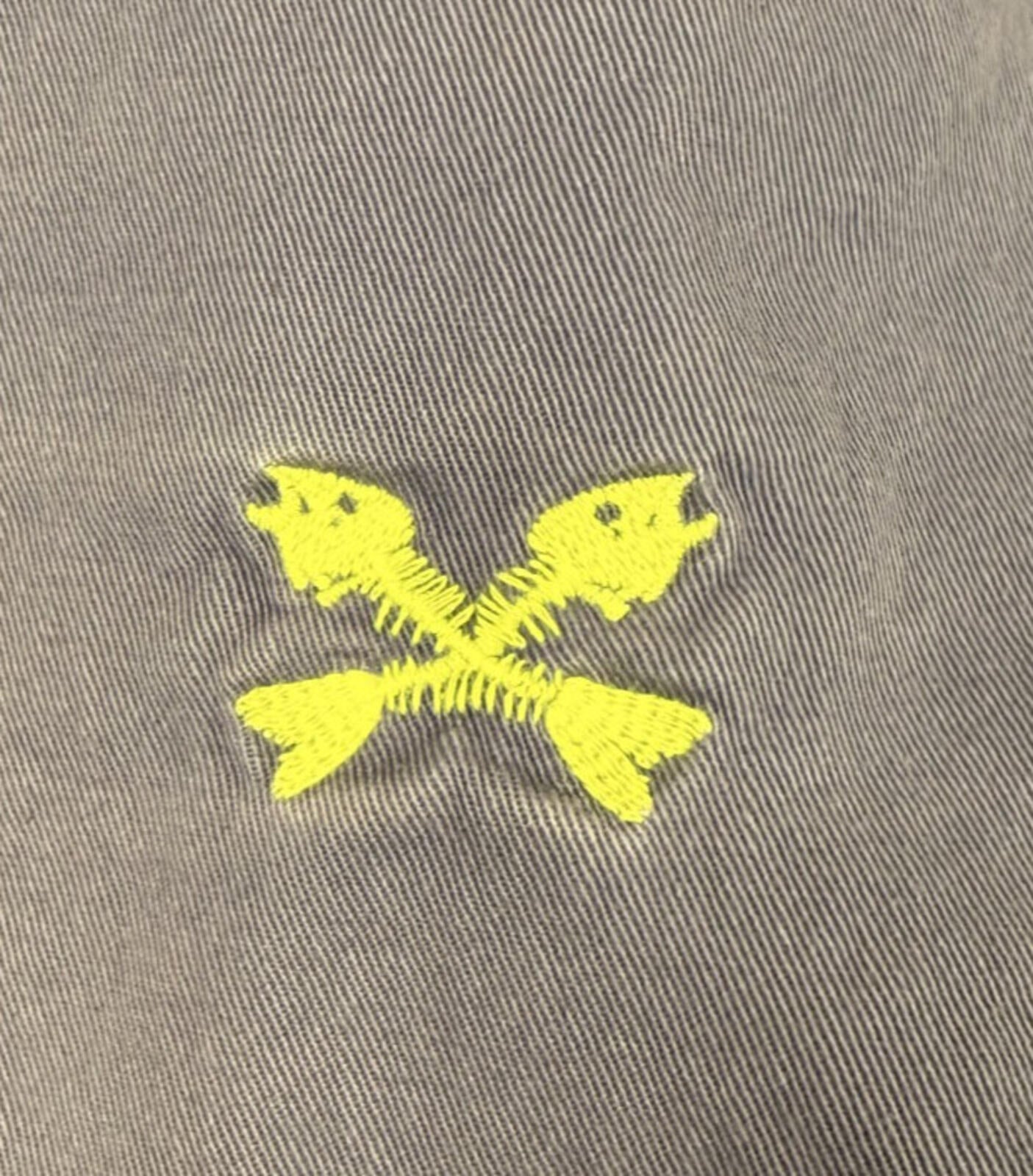 Vineyard Vines Shorts Mens Sz 42 Blue Breaker Embroidered Fish Bones Chino