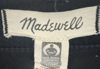 Madewell Black 10" High Rise Skinny Womens 32P Short Stretch Jeans