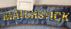 J.Crew Matchstick Womens Sz 31 Mid Rise Light Wash Distressed Denim Jeans