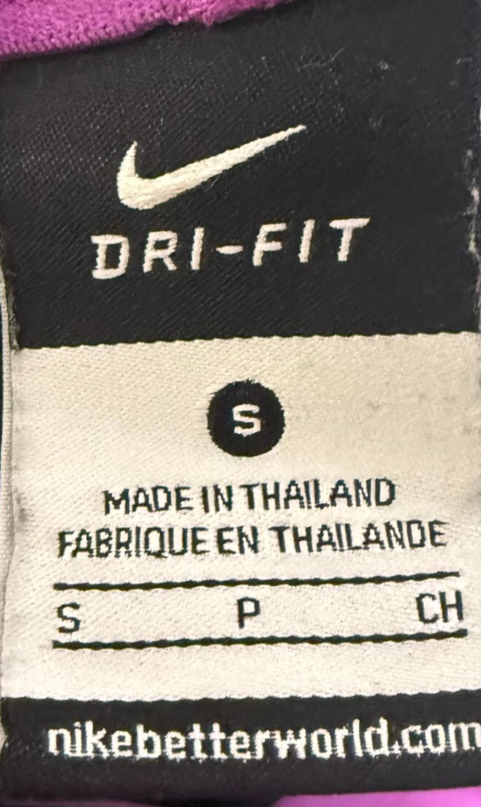 Nike Dri Fit Shorts Womens Small Black Purple lightweight athletic