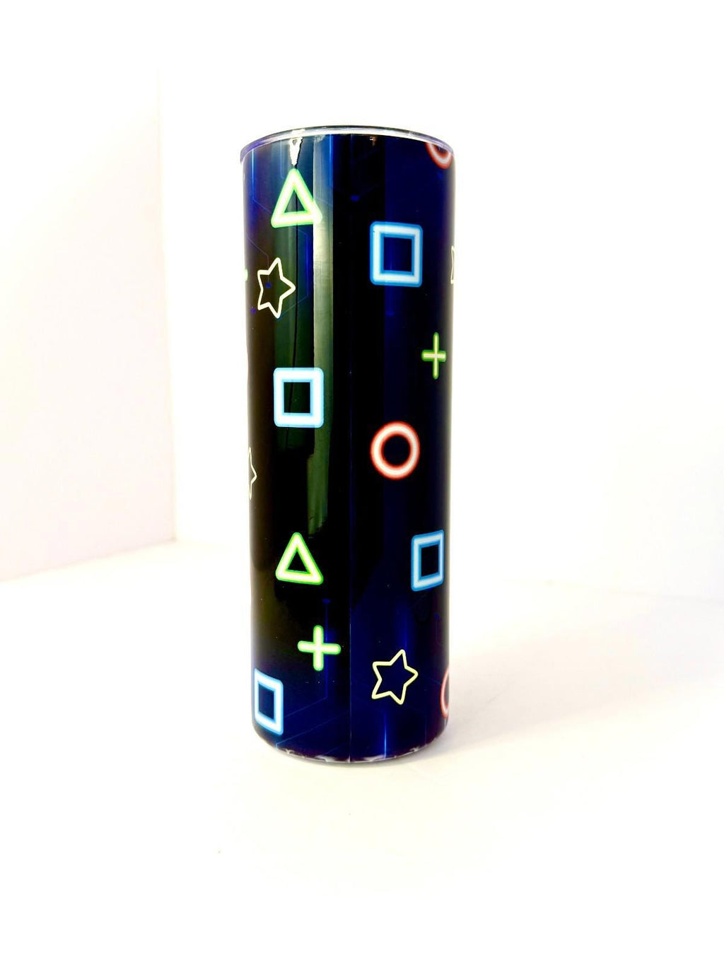 20 oz Gamer Fuel Stainless Steel Tumbler with Lid, Straw