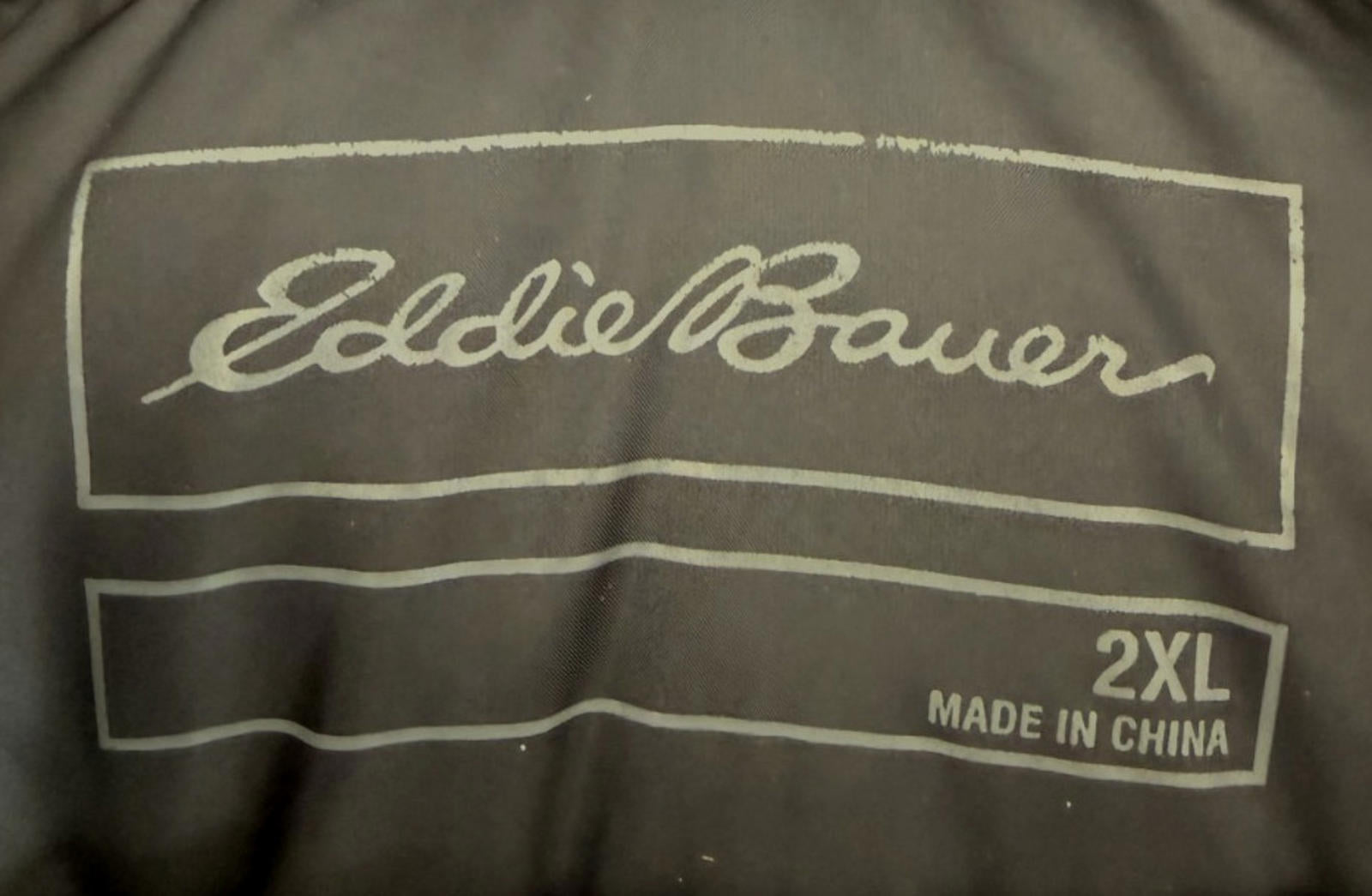 Eddie Bauer Jacket Mens Sz 2xl EB650 Down Puffer Lightweight Full Zip Outdoor