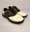 Footjoy White, Brown & Black Golf Shoes Size 11 M - Pre-owned