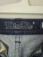 Miss Me Signature Skinny Jeans Womens Size 26 - Embroidered Floral - Low Rise