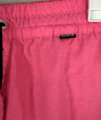 Hurley Mens Pink Drawstring Swim Shorts Size Medium 32 Elastic Waist Pocket