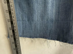 Levis 515 Boot Cut Stretch Blue Jeans Womens Sz 12 Short Raw Hem