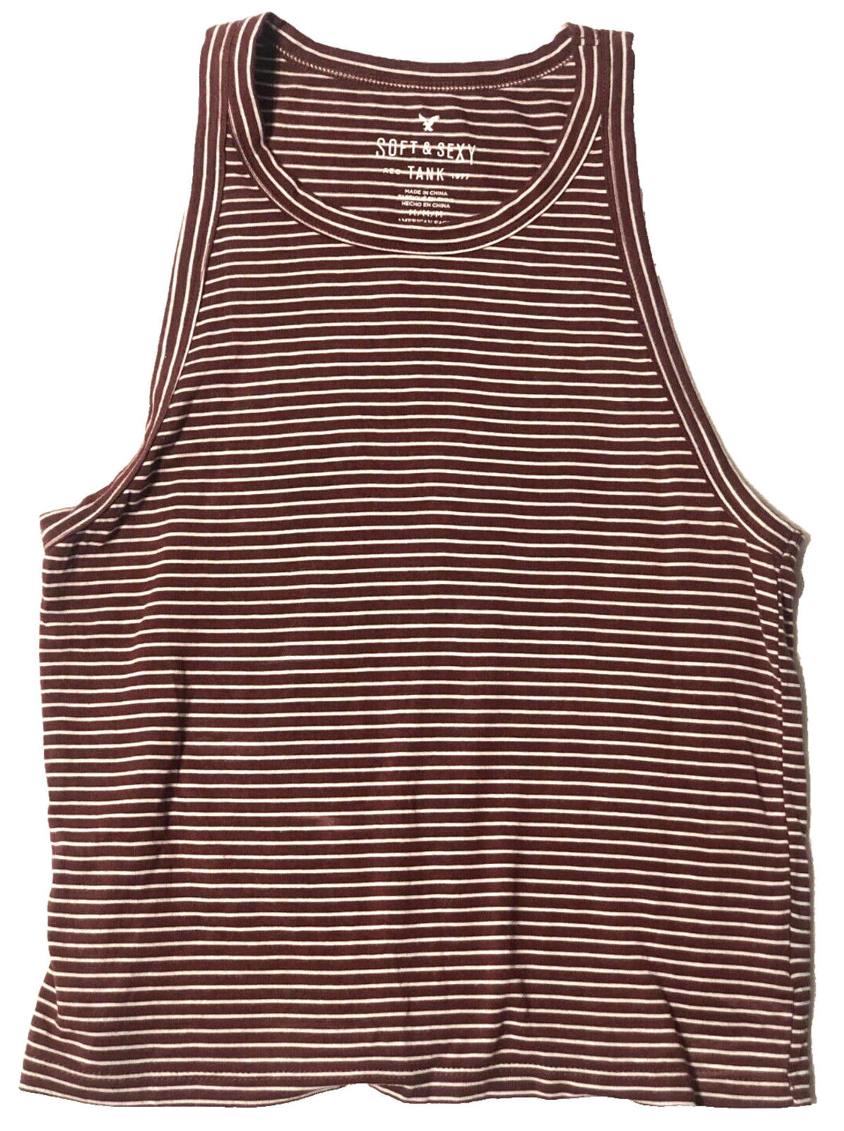 Soft and Sexy tank top crop womens size m