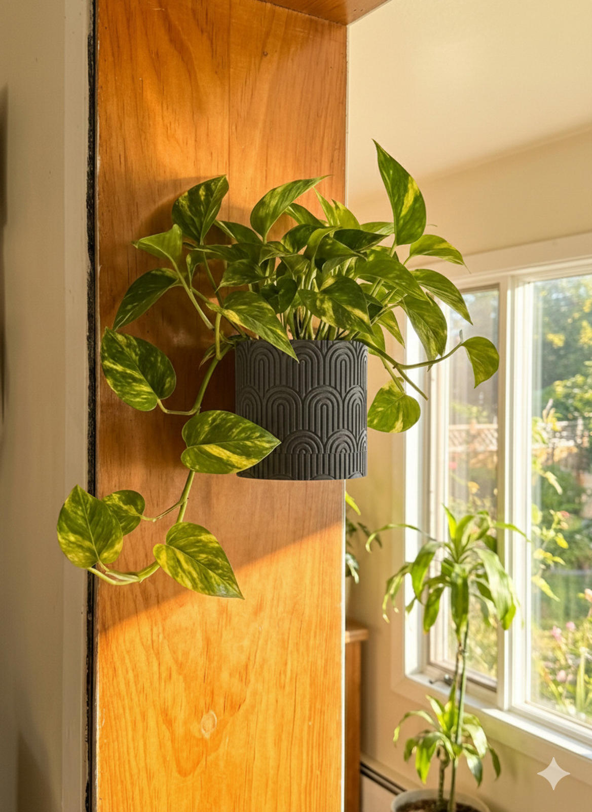 Wall Mounted Planter - PLA - Twist-off Bottom - Multiple Colors