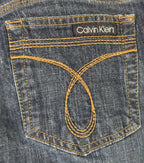 Calvin Klein Jeans Womens Size 30/10 Flared Long Inseam