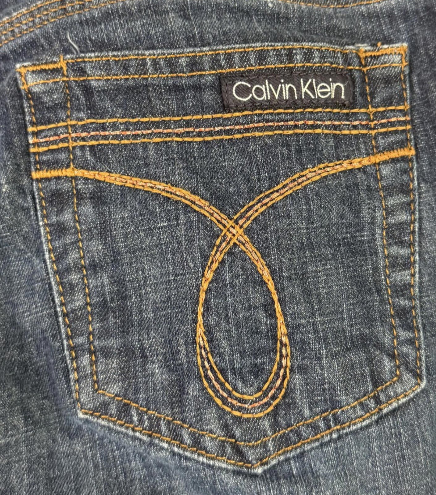 Calvin Klein Jeans Womens Size 30/10 Flared Long Inseam