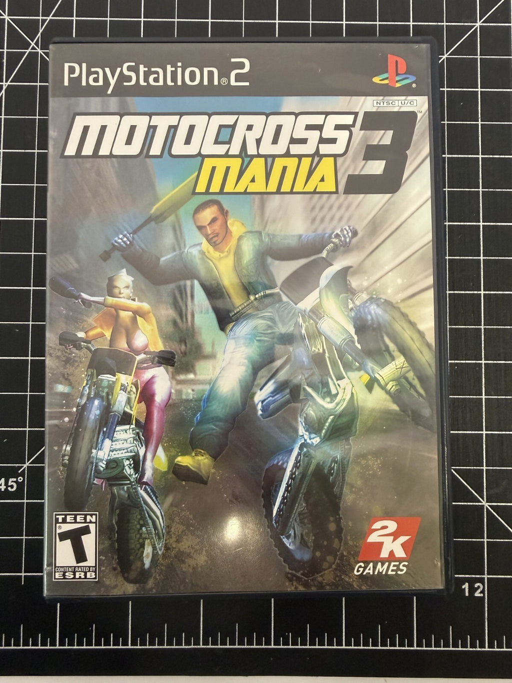 Motocross Mania 3 PS2 with Manual - PlayStation 2 Video Game Tested And Working