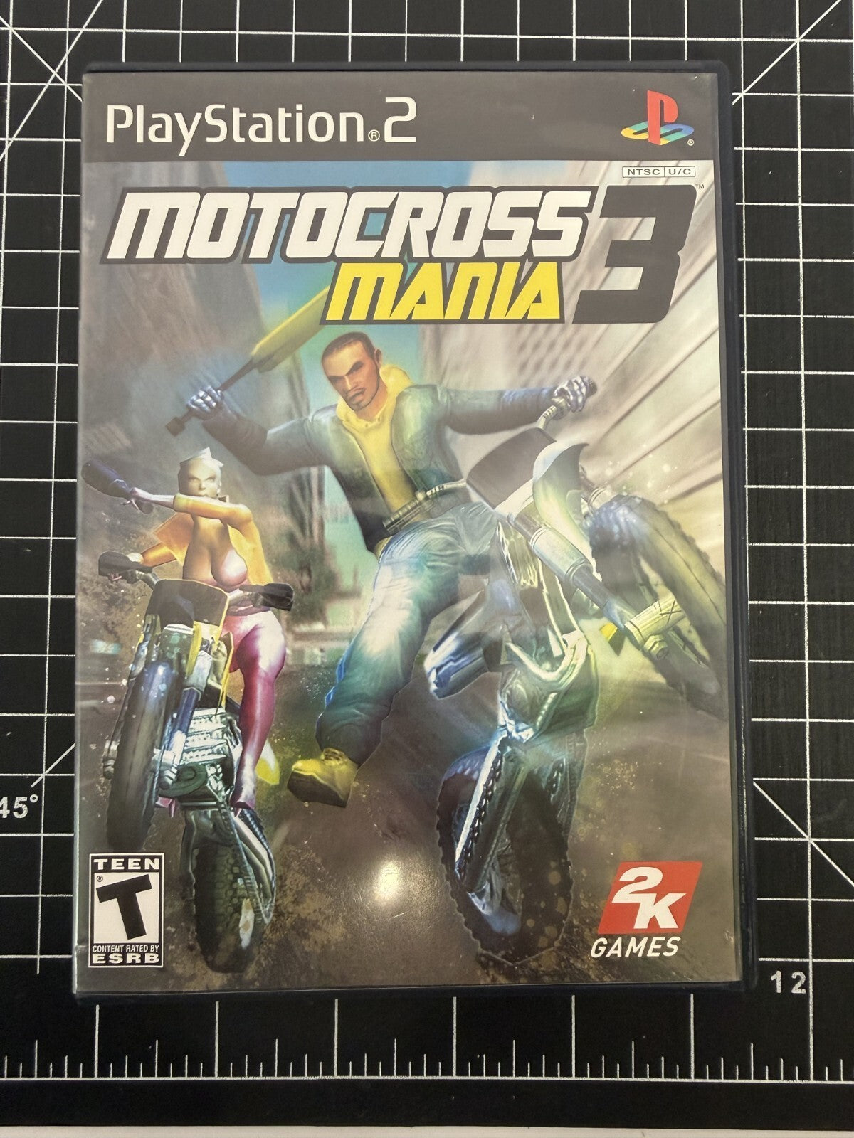 Motocross Mania 3 PS2 with Manual - PlayStation 2 Video Game Tested And Working