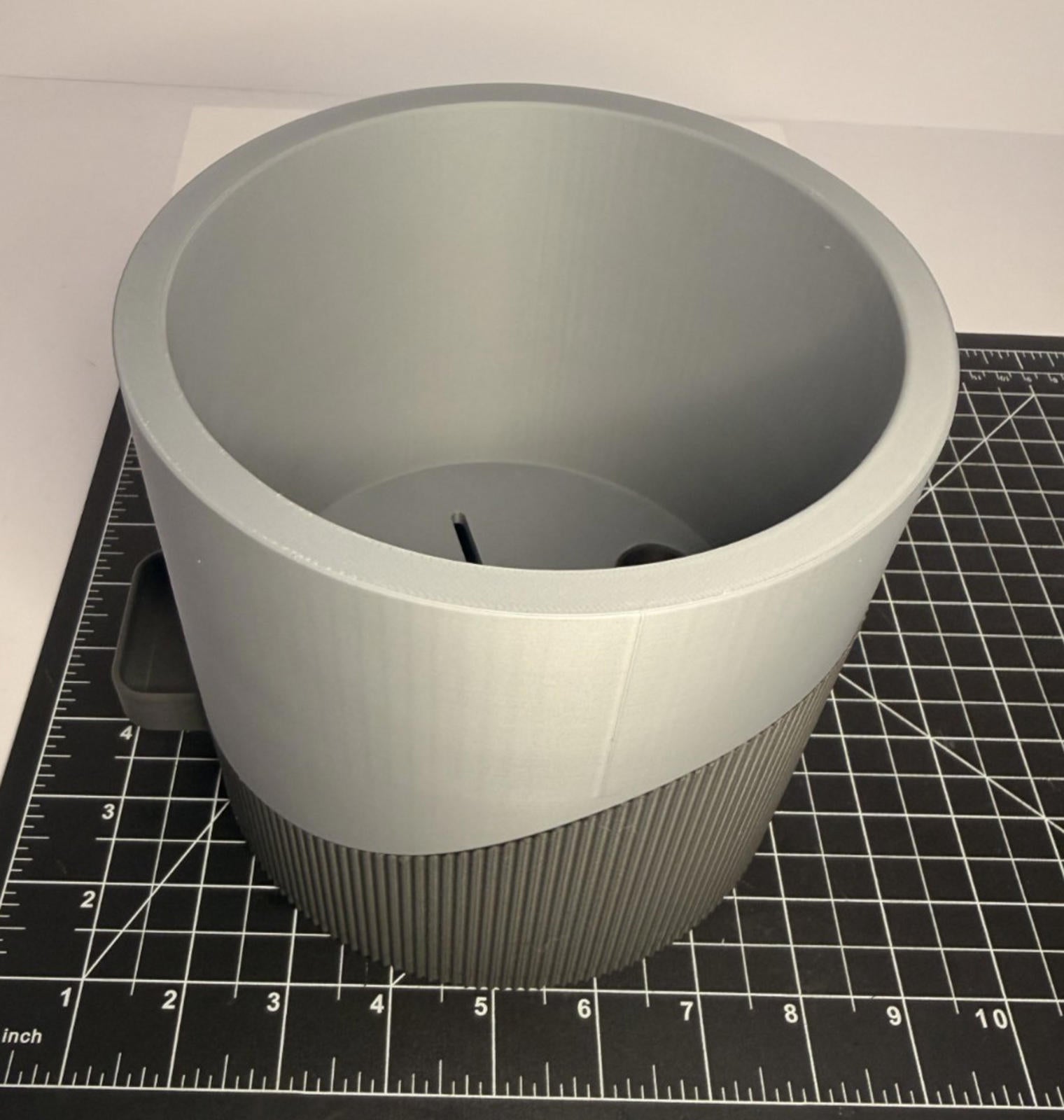 Bottom Watering Indoor Plant Pot - 3D Printed PLA