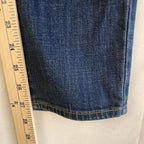 Womens American Eagle Outfitters Size 8 Regular Stretch Skinny Jeans Dark Wash