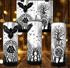 20 oz Norse Stainless Steel Tumbler with Lid, Straw