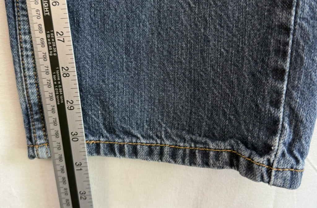 Levi's 559 jeans men's 34 x 32 relaxed fit straight blue denim Pants retro