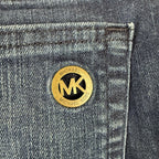 Michael Kors Womens Skinny Jeans Size 6 Blue Mid Rise Zipper Pocket Denim
