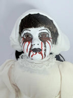 Sister Beatrice  - OOAK Scary Creepy Doll 14" Hand Painted Horror Haunting Art