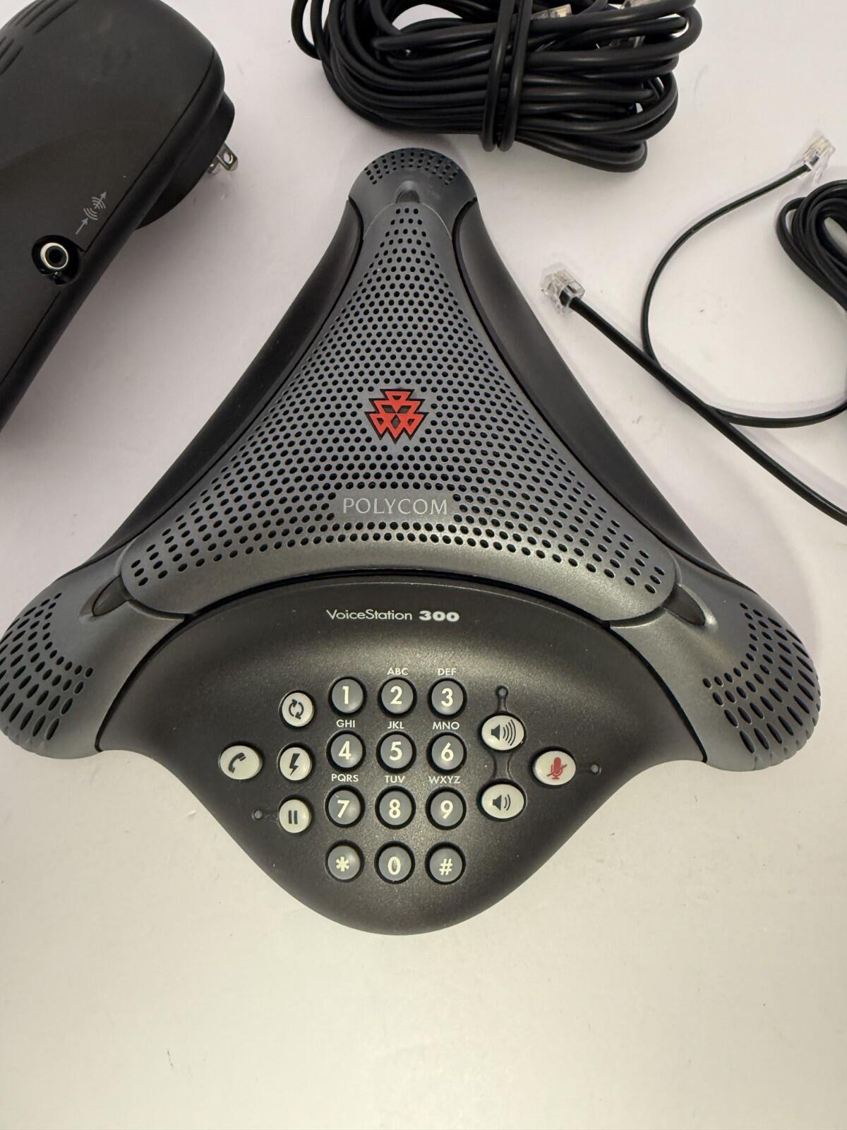 Polycom VS300 Voice Station 300 2200-17910-001 Audio Conference Phone