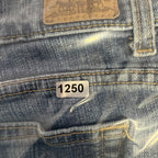 Levis 550 Relaxed Bootcut Womens Jeans Size 16M Blue Denim Stretch Mid Rise