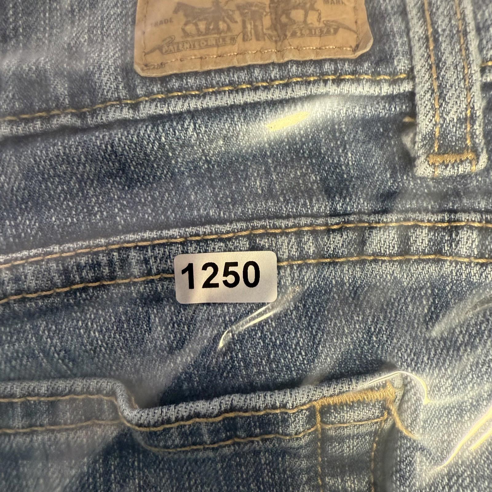 Levis 550 Relaxed Bootcut Womens Jeans Size 16M Blue Denim Stretch Mid Rise