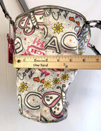 COACH Vintage Y2K Bandana Graffiti Butterfly Shoulder Bag Tote Purse F15712