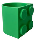Lego Window Planter 3D Printed PLA Green Small Gardening