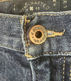 Lucky Brand 121 Heritage Slim Jeans Mens 31x32 Blue Denim Stretch