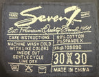 SEVEN 7 Jeans Mens 30x30 Skinny Stretch Blue Denim - Cowboy - Western