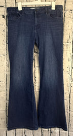 KanCan Maurices Womens Flare Jeans Size 13 Dark Wash Mid Rise
