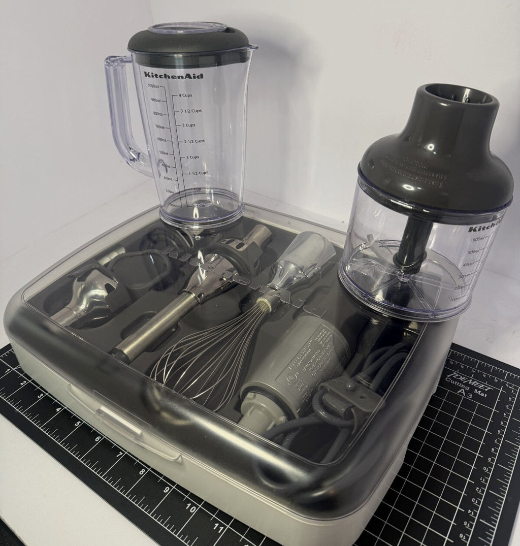 KitchenAid 5-Speed Immersion Hand Blender with Attachments Model KHB2561,KHB2571