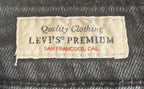Levi's 510 Skinny Jeans Black Men's Size 31x30 Red Tab Excellent Used Condition!