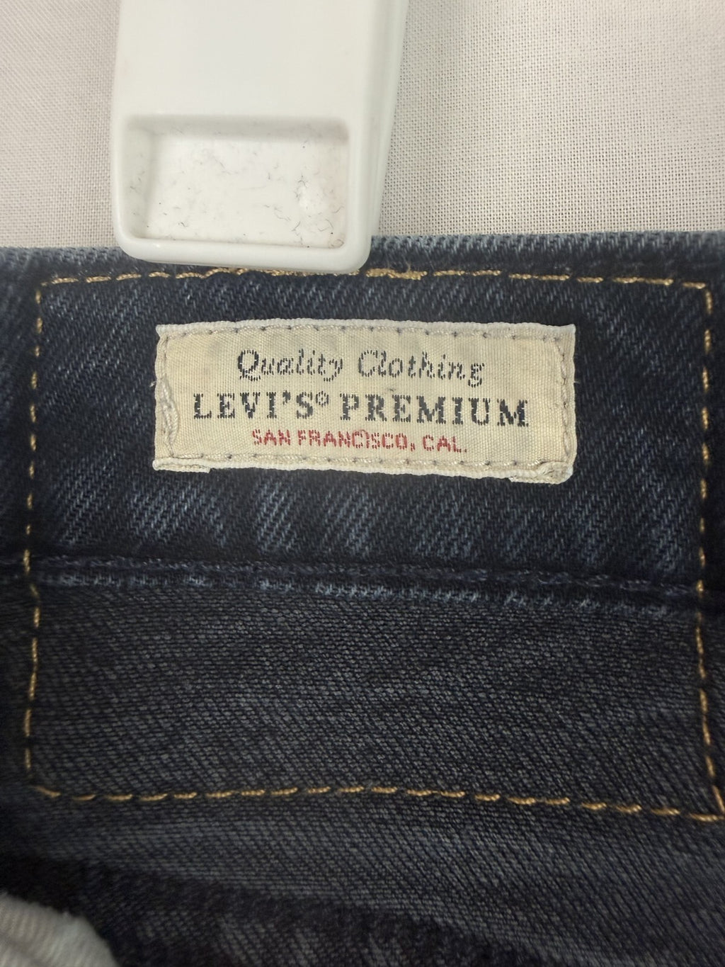 Levis 511 Jeans Mens 33x30 Blue Denim Slim Straight Zip Fly Pants