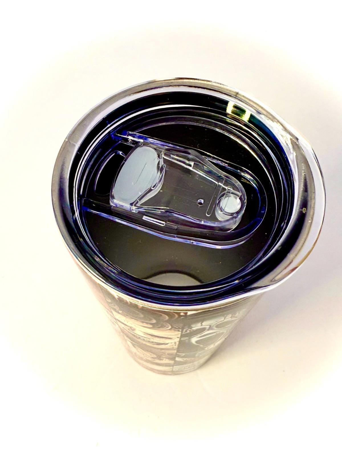 20 oz Collection of Horrors Stainless Steel Tumbler with Lid, Straw Halloween